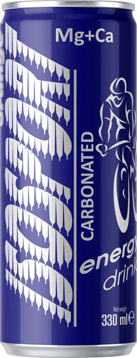 Isosport carbonated energy drink can — produced at the We Can facility