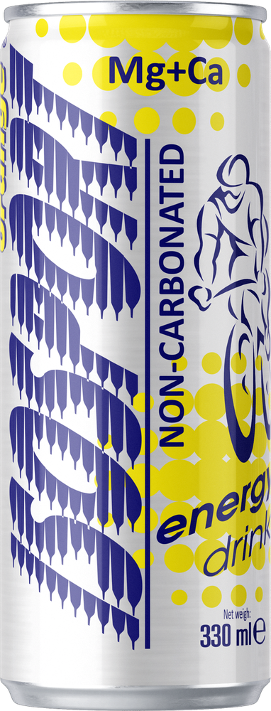 Isosport non-carbonated energy drink can — produced at the We Can facility